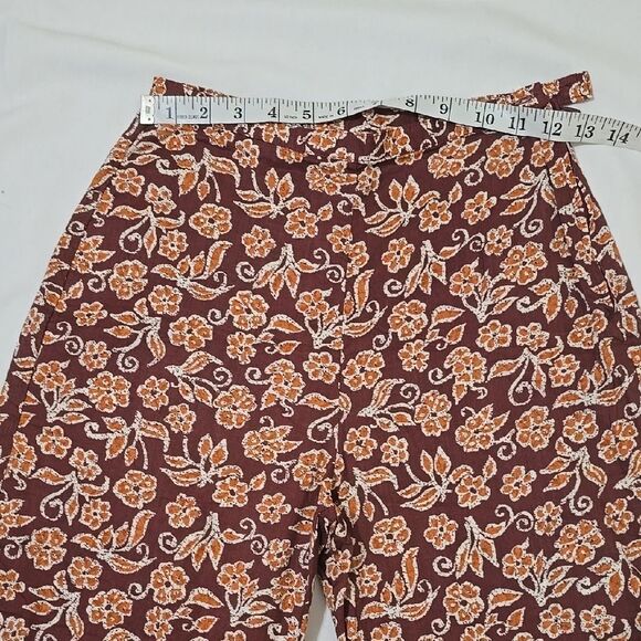 United Colors Of Benetton Brown and Cream Casual Palazzo Pants 38 (See Measureme - Picture 3 of 8